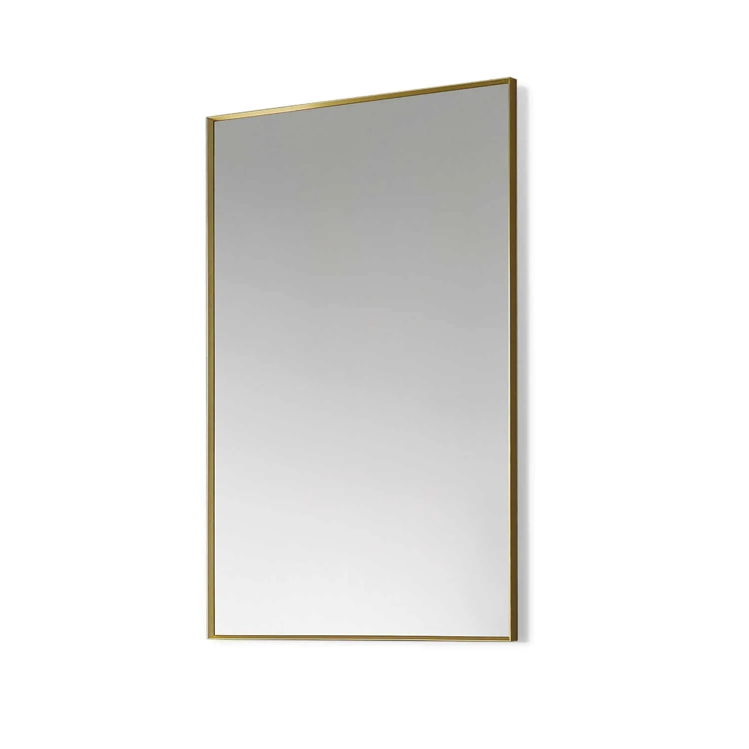 Altair Sassi 24" Rectangle Bathroom Vanity Aluminum Framed Wall Mirror