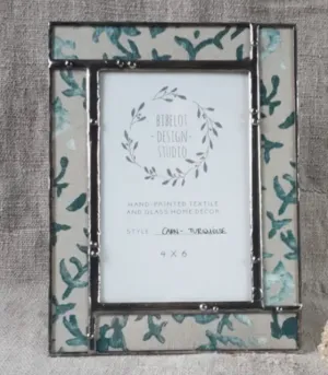 Bibelot Design Studio Frame 5x7 Turquoise Geaga