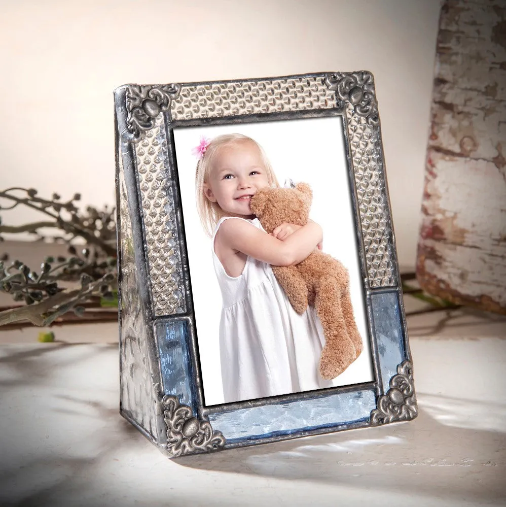 Blue Picture Frames Vintage Glass | PIC 381 Series