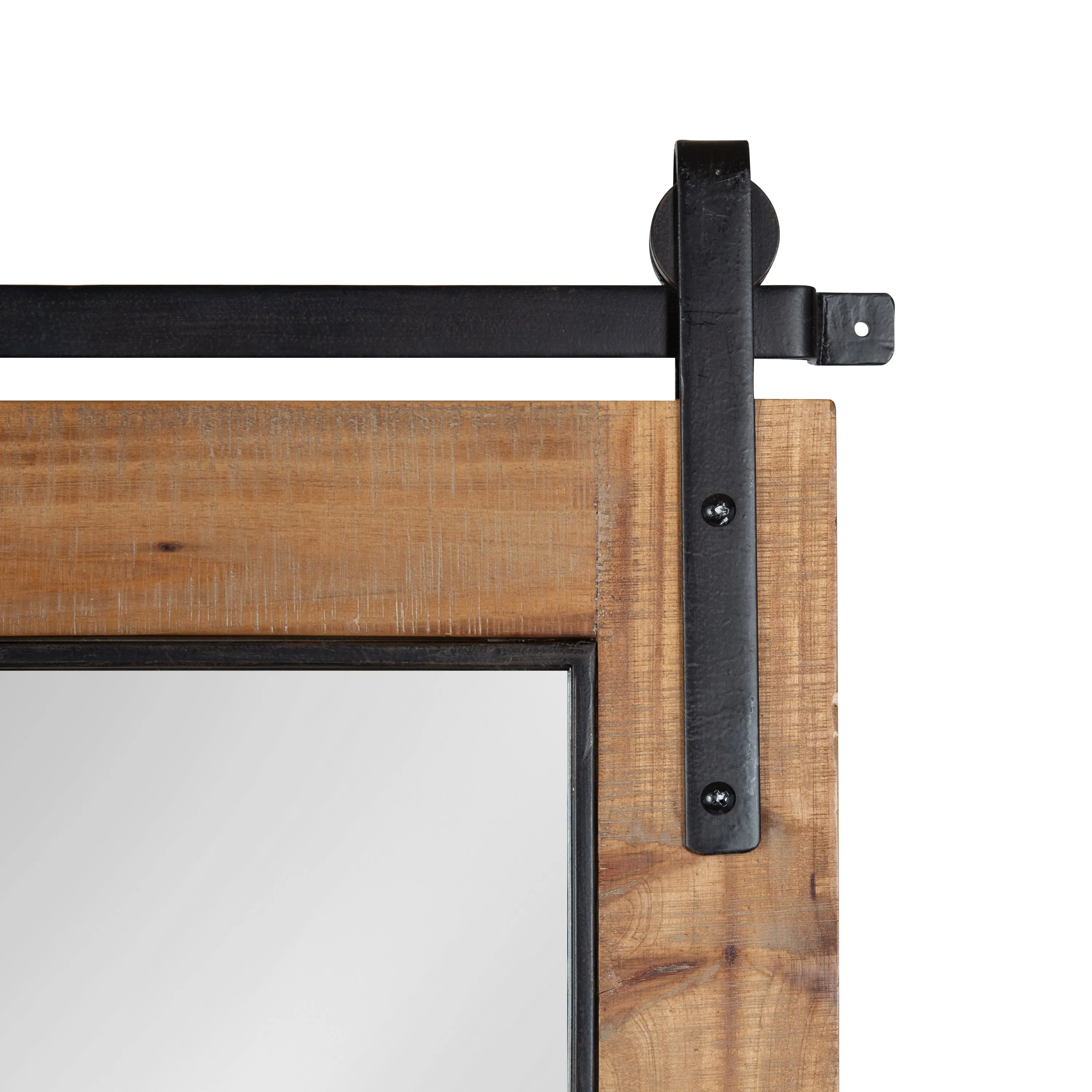 Cates Windowpane Framed Wall Mirror
