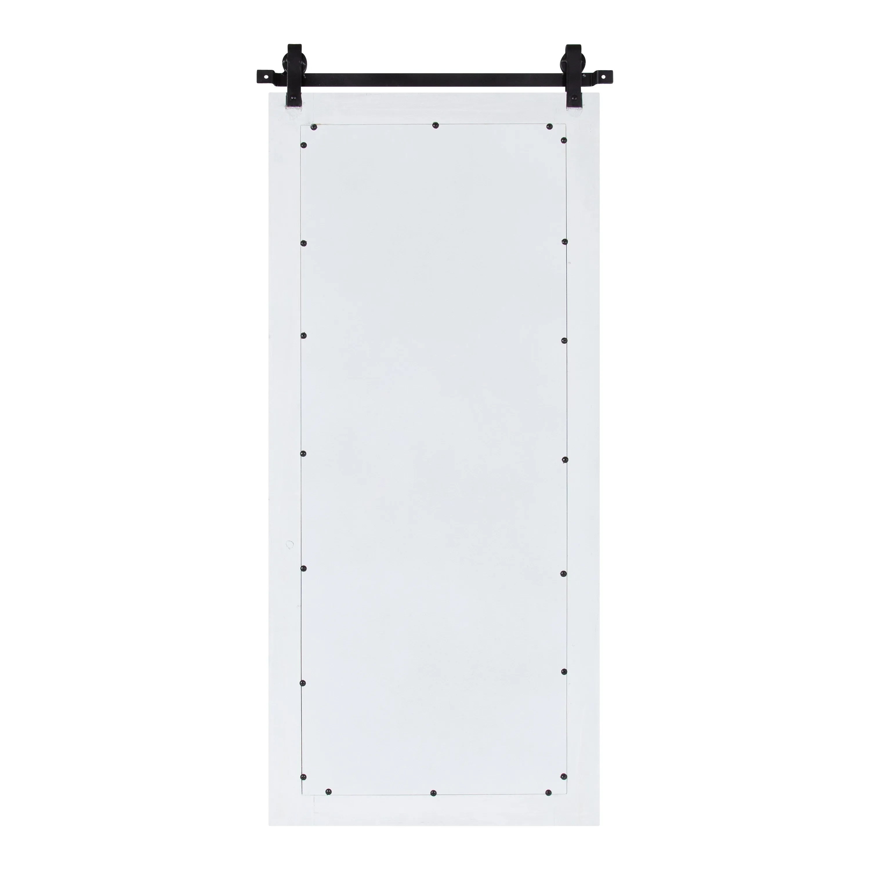 Cates Windowpane Framed Wall Mirror