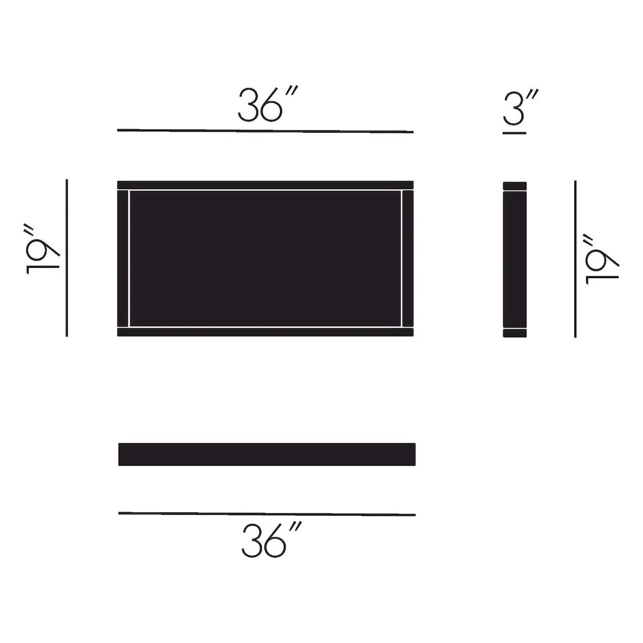 Colour Frame Mirror