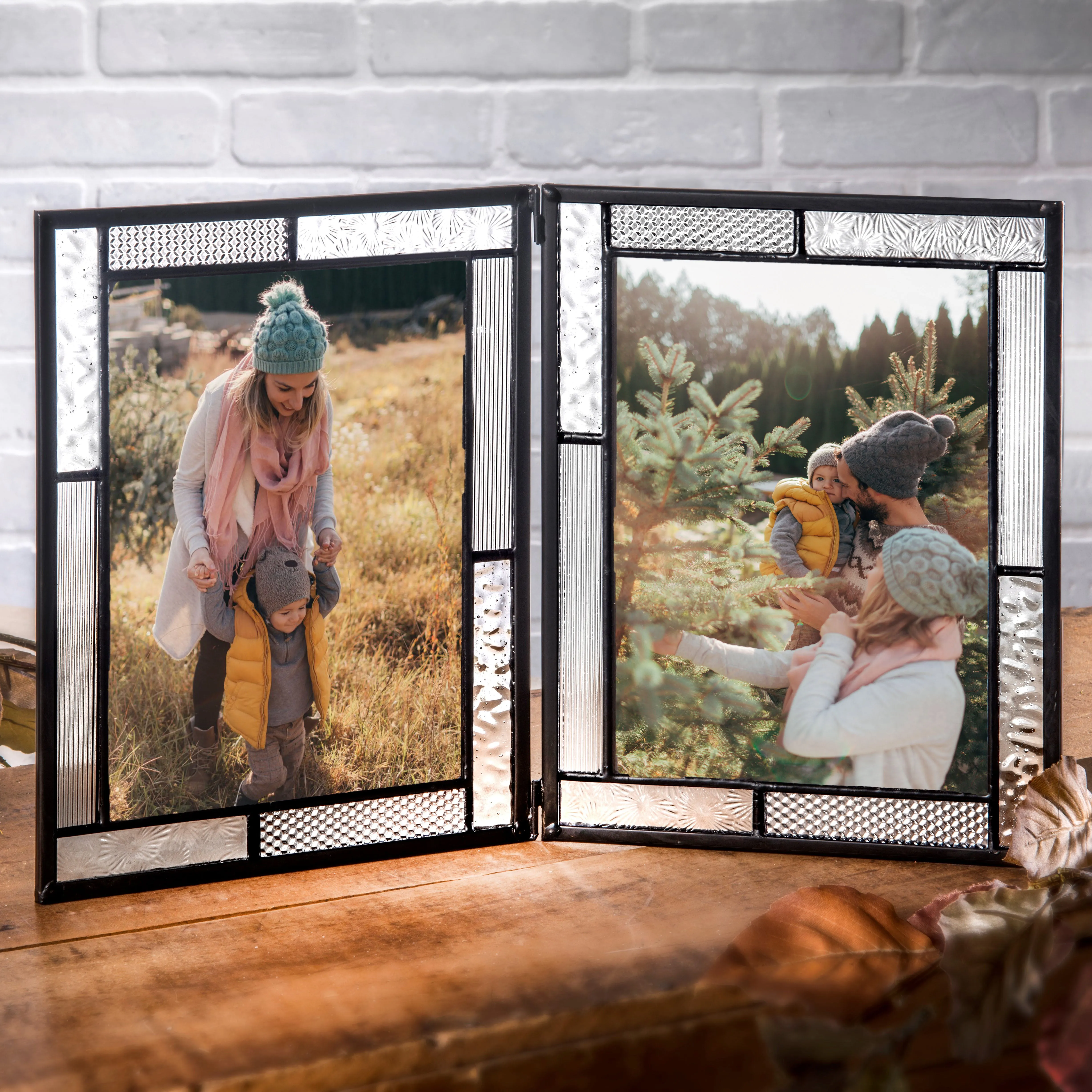 Double Hinged Picture Frames Clear Glass | PIC 460 Series