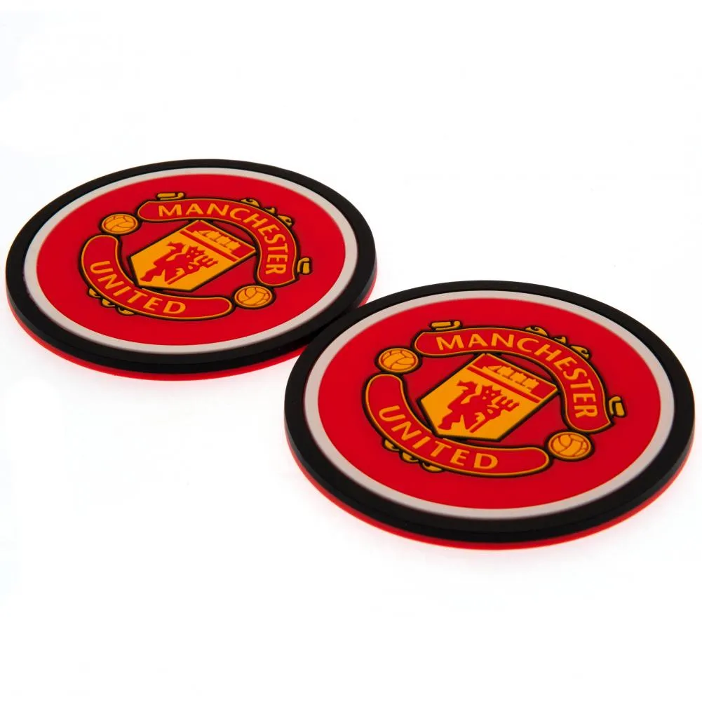 Manchester United FC 2Pk Coaster Set