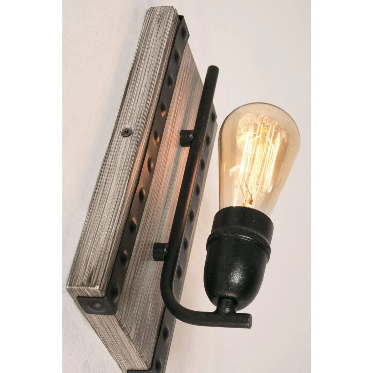 Noah 10 in. Wall Light Gray Finish