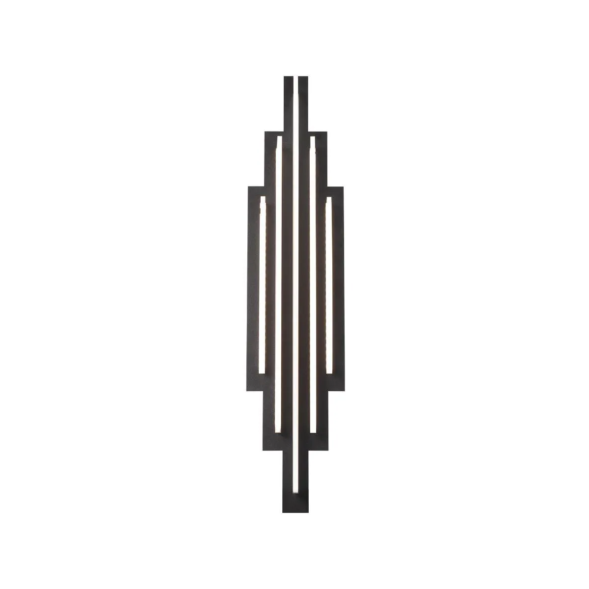 Nouveau 23 in. LED Wall Light 3000K Black finish
