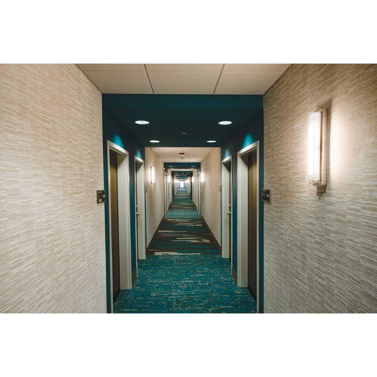 Sinclair 10 in. LED Wall Light Satin Nickel Finish