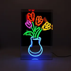 Tulips, Acrylic Neon Box